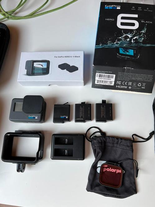 GoPro hero 6 et accessoires, Audio, Tv en Foto, Actiecamera's, Gebruikt, GoPro