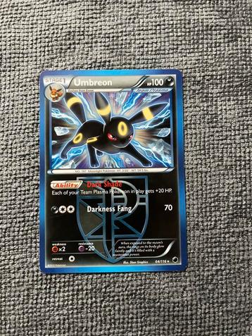 Umbreon Team plasma beschikbaar voor biedingen