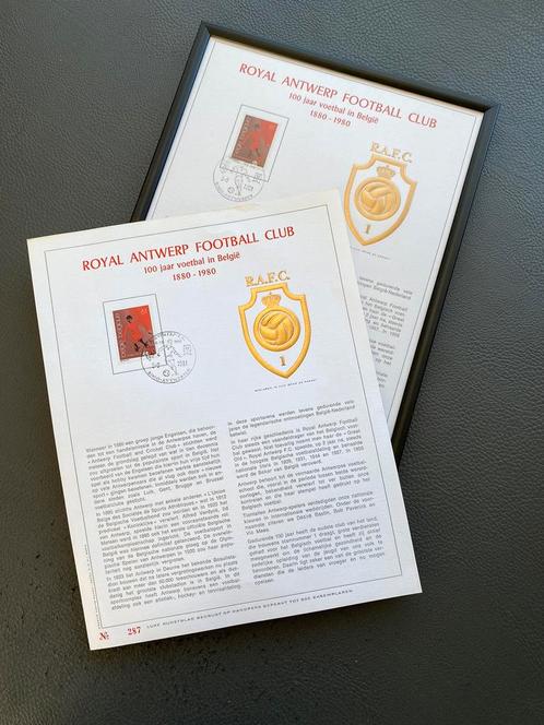 Recherché : Magazines d'art de luxe Royal Antwerp FC, Collections, Articles de Sport & Football, Comme neuf, Enlèvement ou Envoi