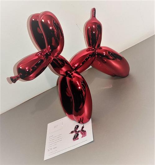 Balloon Dog Jeff Koons (After) Rood, Antiek en Kunst, Kunst | Designobjecten, Ophalen of Verzenden