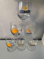 6 RICARD-glazen, Verzamelen, Glas en Drinkglazen, Ophalen of Verzenden, Zo goed als nieuw