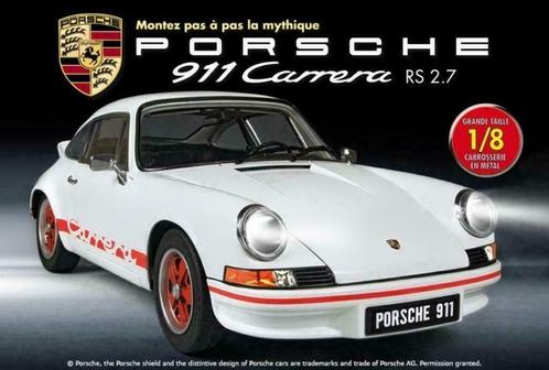 PORSCHE 911 RS 2.7 Big Scale 1/8 METAL Kit+Doc N1 NEUF Cello, Hobby & Loisirs créatifs, Voitures miniatures | 1:5 à 1:12, Neuf