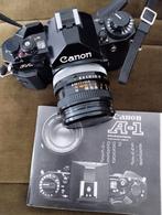 Canon A1 body, Canon FD 50mm lens, in nieuwe staat, getest., Audio, Tv en Foto, Ophalen of Verzenden, Zo goed als nieuw, Spiegelreflex