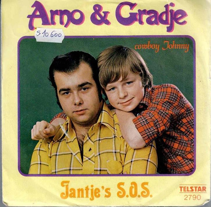 Vinyl, 7"   -   Arno & Gradje* – Jantjes S.O.S., Cd's en Dvd's, Vinyl | Overige Vinyl, Overige formaten, Ophalen of Verzenden