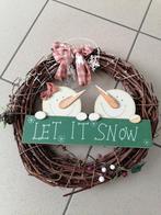Decoratie krans winter, Ophalen of Verzenden