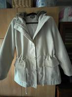 Witte winterjas, Kleding | Dames, Jassen | Winter, Ophalen, Wit, Zo goed als nieuw, Maat 42/44 (L)