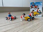 playmobil kinderen met go-cart en driewieler nummer 3596, Kinderen en Baby's, Speelgoed | Playmobil, Ophalen, Gebruikt, Complete set