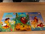 3 Disney boeken thema leeuwen, Ophalen of Verzenden, Zo goed als nieuw, Disney, Sprookjes