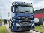 MERCEDES ACTROS 1843 KIPPER HYDROLOGISCH SYSTEEM!!!, Auto's, Emergency brake assist, Stof, Euro 6, Blauw
