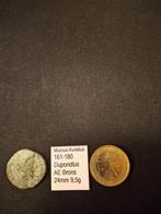 Keizer Marcus Aurelius  Type: Bronzen AE Dupondius, Postzegels en Munten, Ophalen of Verzenden, Overige landen, Losse munt