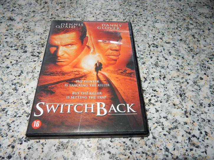 nr.1983- Dvd: switchback - actie, Cd's en Dvd's, Dvd's | Actie, Actie, Vanaf 16 jaar, Ophalen of Verzenden