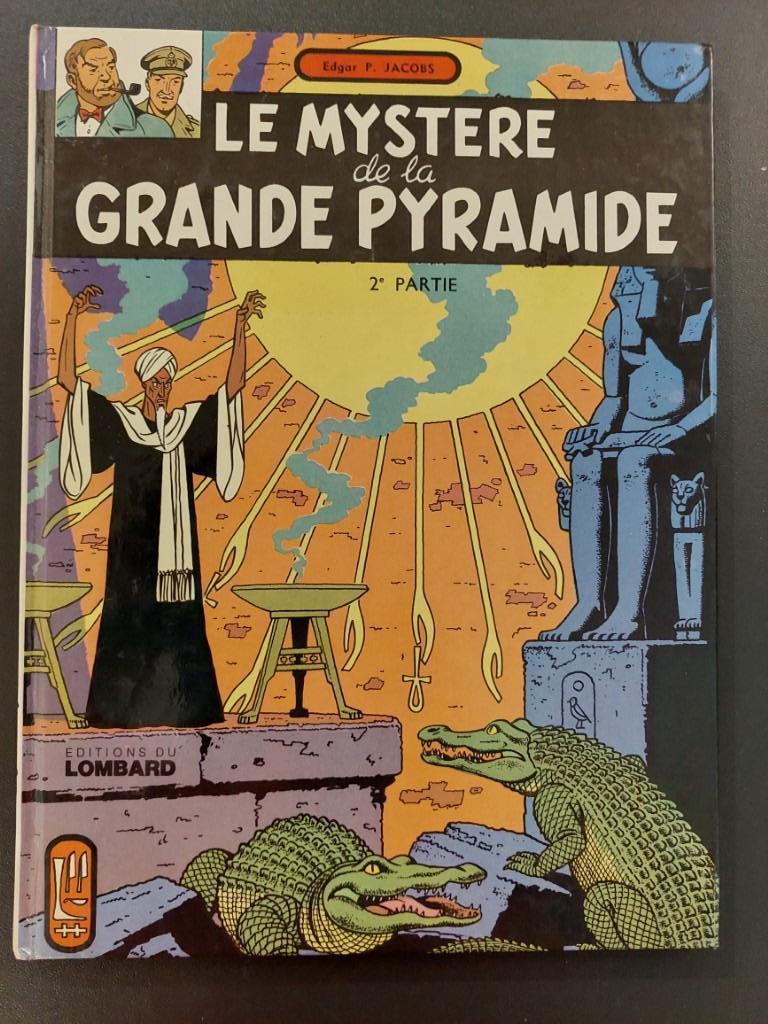 BLAKE & MORTIMER - le mystère de la grande pyramide 2 - 1972, Livres, BD, Utilisé, Enlèvement ou Envoi