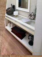 Sidetable wit, 55 tot 75 cm, Modern, Rechthoekig, Ophalen