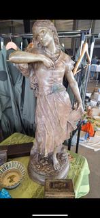 Statut terre cuite 90cm, Antiquités & Art, Art | Sculptures & Bois