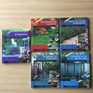 Set van vijf tuinboeken beschikbaar voor biedingen