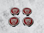 Rode Jaguar Naafdoppen /Naafkappen 59mm Set van 4 stuks, Verzenden, Nieuw