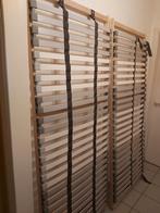 sommier a lattes 80X200 (2 pièces), Utilisé, Sommier, 200 cm, Deux personnes