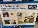 H264 Camerabewakingssysteem DVR met 8 camera's, Overige soorten, Overige typen, Ophalen of Verzenden