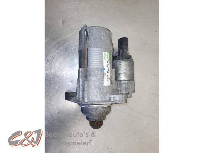 Startmotor van een Volkswagen Caddy, Auto-onderdelen, Motor en Toebehoren, Volkswagen, Gebruikt, 3 maanden garantie, Ophalen of Verzenden