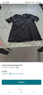 Zwangerschapst-shirt, Kleding | Dames, Zwangerschapskleding, Ophalen, H&M, Zwart, Shirt of Top