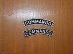 ABL Commando tabs (A), Verzamelen, Embleem of Badge, Ophalen of Verzenden, Landmacht