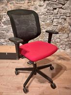 Ergonomische bureaustoel giroflex 434 rood/zwart stof, Huis en Inrichting, Bureaustoelen, Ophalen, Gaming bureaustoel, Zo goed als nieuw