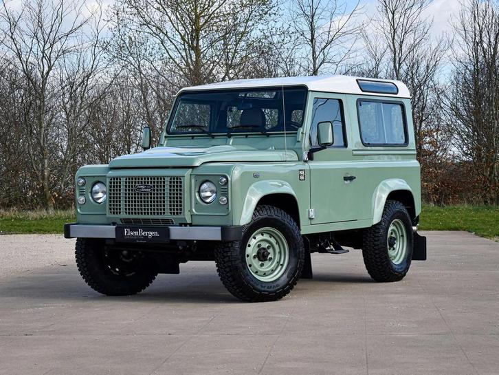 Land Rover Defender 90 2.2TD4 "HERITAGE EDITION" (bj 2015), Auto's, Land Rover, Bedrijf, Te koop, ABS, Airconditioning, Alarm