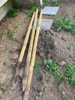 Poteau de jardin pin imprégné  ø 6x200 cm, Tuin en Terras, Palen, Balken en Planken, Ophalen, Palen, Zo goed als nieuw, Hardhout