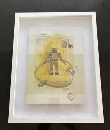 Litho “Cosmogolem” Koen Vanmechelen  beschikbaar voor biedingen