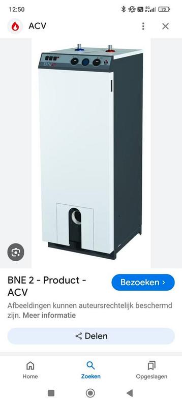 ACV bne 2 33KW mazoutketel met ingebouwde boiler 2022 disponible aux enchères