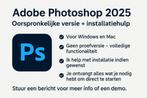 Adobe Photoshop 2025 – Oorspronkelijke versie + installatieh, Ophalen of Verzenden, Nieuw, Windows