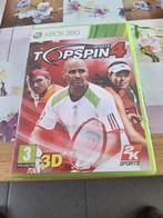 TOPSPIN 4-GAME VOOR DE MICROSOFT XBOX 360-CONSOLE.  EDITIE F, Games en Spelcomputers, Games | Xbox 360, Sport, Vanaf 12 jaar, 2 spelers