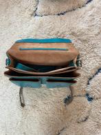 Schooltas Ruitertassen ook in bruin, Handtassen en Accessoires, Tassen | Schooltassen, Ophalen, Zo goed als nieuw, Blauw