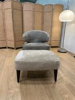 ÉTAT NEUF Minotti Aston fauteuil – PN: 3.900€, Maison & Meubles, 75 à 100 cm, Enlèvement ou Envoi, Zitstoel Design Fauteuil, Comme neuf