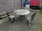 Gietijzeren bistro set 1 tafel en 3 stoelen, Jardin & Terrasse, Jardin & Terrasse Autre, Enlèvement, Utilisé