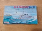 Maquette bateau Dragon 1/700 U.S.S. ROOSEVELT, Hobby & Loisirs créatifs, Modélisme | Bateaux & Navires, Comme neuf, Enlèvement ou Envoi