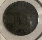 German Notgeld 10 pfennig Elberfeld 1917, Postzegels en Munten, Duitsland, Ophalen of Verzenden