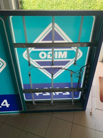 Dubbelzijdige lichtreclame,handelszaak,winkel, Mancave beschikbaar voor biedingen