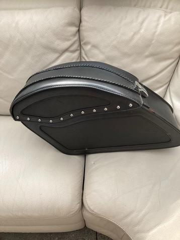 nieuwe lederen moto tas beschikbaar voor biedingen