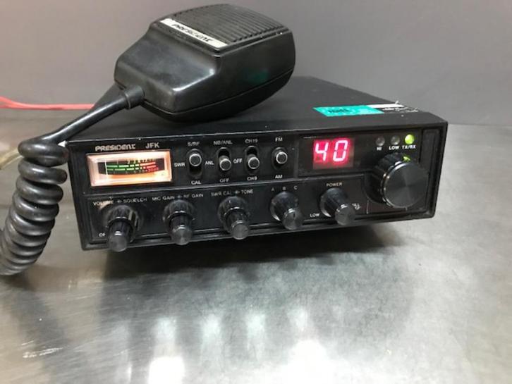 CB  President JFK  12 watt 27mc, Telecommunicatie, Zenders en Ontvangers, Zo goed als nieuw, Zender en Ontvanger, Ophalen