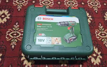 Bosch boormachine 18v nieuwe in de koffer met batterij  beschikbaar voor biedingen