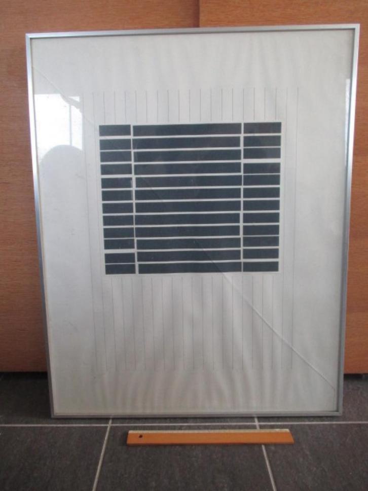 Abstract kunstwerk van Coigné José, Antiek en Kunst, Kunst | Schilderijen | Abstract, Ophalen of Verzenden