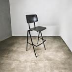 2 chaises et tabourets de bar Galvanitas S17, noir, 2 tabourets, Comme neuf, Enlèvement, Métal