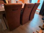 eetkamerstoelen op wieltjes, Huis en Inrichting, Complete eetkamers, Ophalen, Gebruikt
