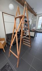 Vintage Antieke Houten ladder in goeds staat, Ophalen