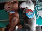 Jurassic world knuffels T-rex & Indominus, Nieuw, Overige typen, Ophalen of Verzenden