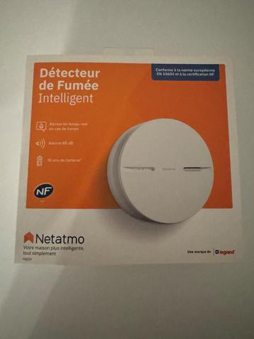 Netatmo - détecteur de fumée intelligent (NEUF) beschikbaar voor biedingen