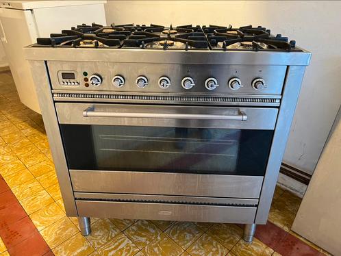 Cuisinière à gaz Boretti, Electroménager, Cuisinières, Utilisé, Autoportant, 5 zones de cuisson ou plus, 90 à 95 cm, 60 cm ou plus