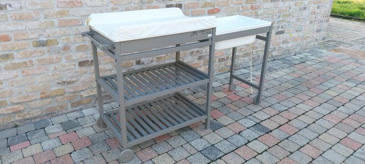 kinderbad Quax, verzorgingsmat en handig meubel, Kinderen en Baby's, Badjes en Verzorging, Gebruikt, Badje, Ophalen