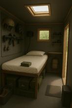 REMORQUE DOUBLE (AIRSOFT / OUTDOOR / CAMPING), Auto diversen, Aanhangers en Bagagewagens, Ophalen, Zo goed als nieuw